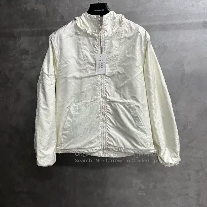 Louis Vuitton Louis Vuitton White Solid Windproof Hooded Casual Jacket Size US M / EU 48-50 / 2 - 6 Thumbnail