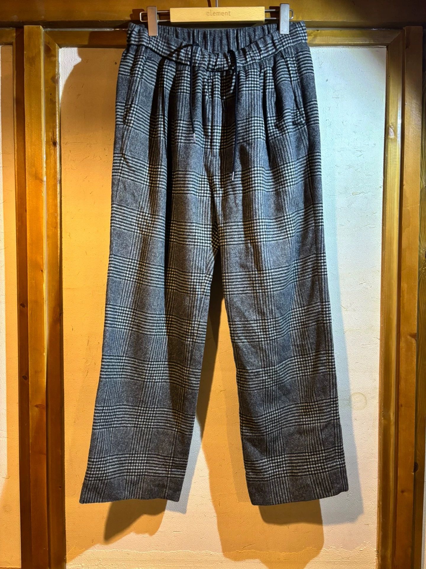 Other H BEAUTY YOUTH Wool/Cashmere Check DP Dress Pants L Size US 34 / EU 50 - 1 Thumbnail