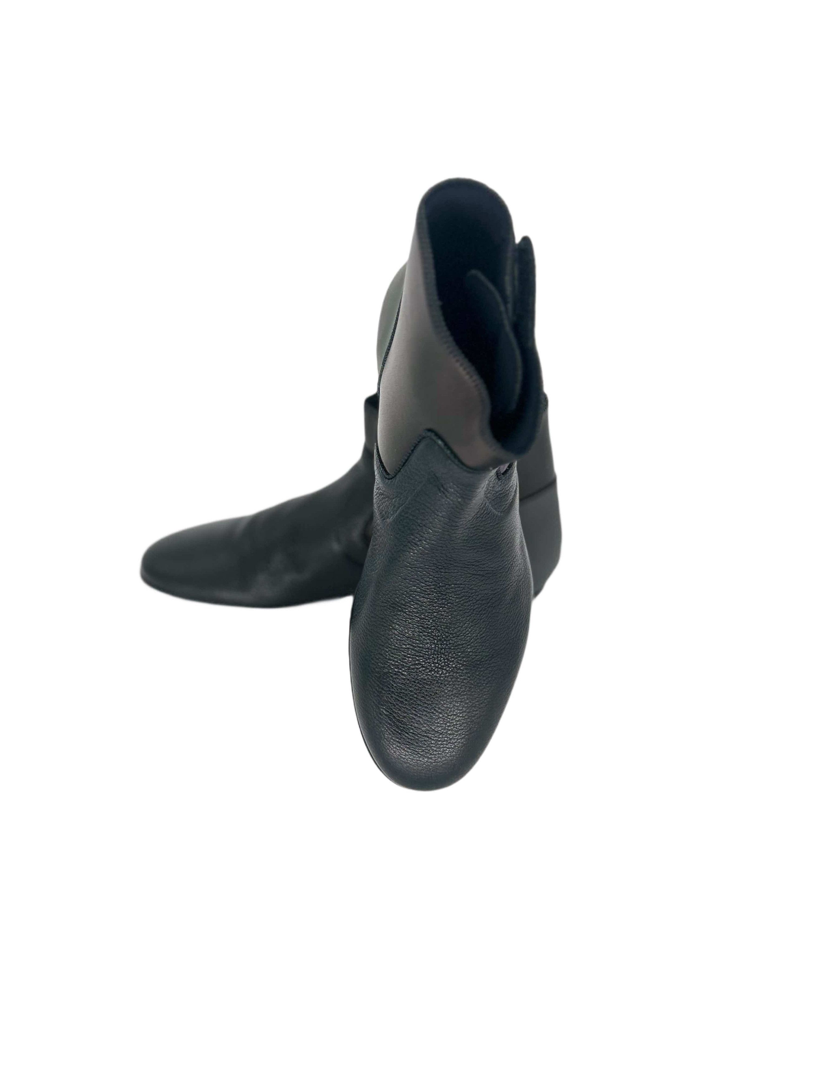 Lanvin Lanvin Black Chelsea Boot With Velcro Closure Size US 8 / EU 41 - 5 Thumbnail