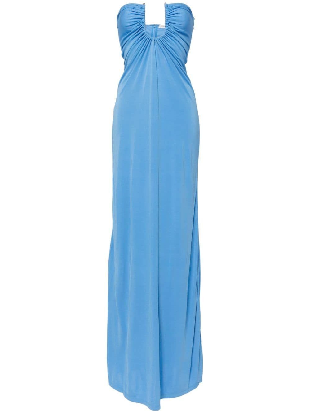 Christopher Esber Arced Palm Strapless Dress Size M / US 6-8 / IT 42-44 - 4 Thumbnail