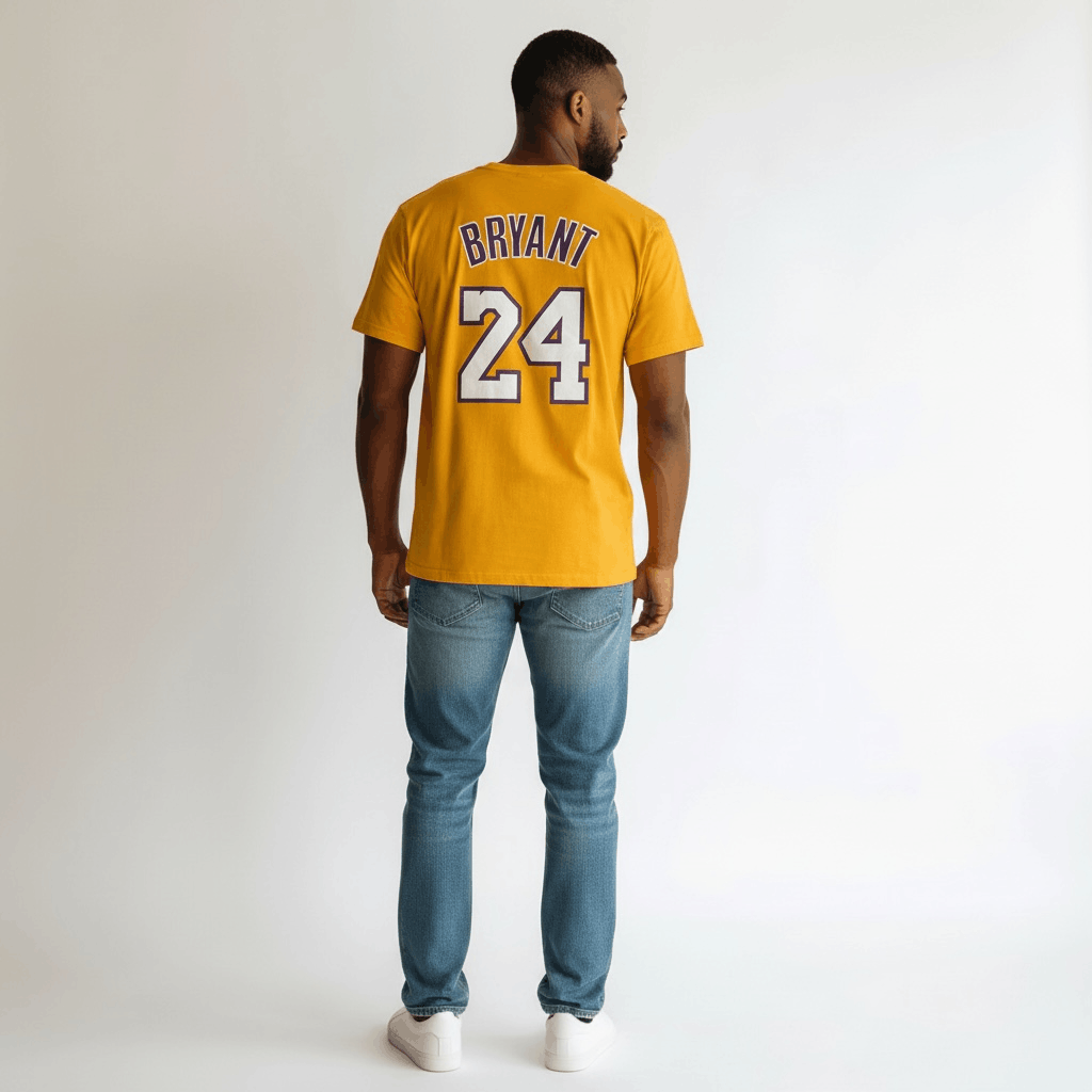 NBA 🔥RARE🔥Vintage Kobe Bryant #24 LA Lakers NBA T-shirt Size US M / EU 48-50 / 2 - 10 Thumbnail