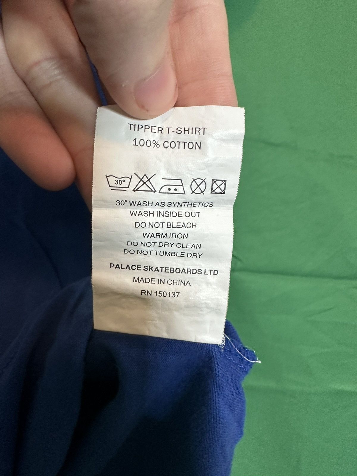 Palace Tipper logo pocket mock neck t-shirt Size US S / EU 44-46 / 1 - 10 Thumbnail