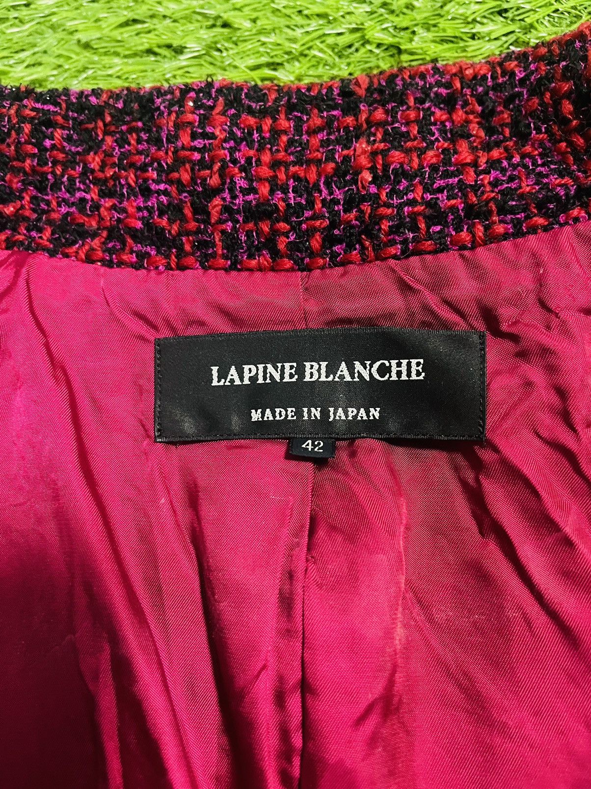 Japanese Brand Lapine Blanche Button Up Jacket (20) Size M / US 6-8 / IT 42-44 - 5 Thumbnail
