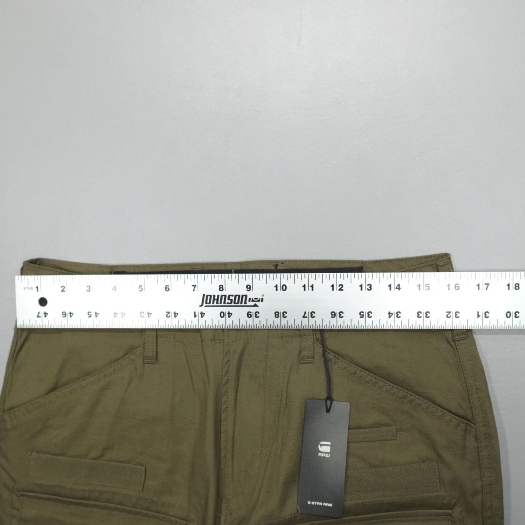 G-Star G-Star Raw 3D Regular Tapered Cargo Pants Men 30x32 Ripstop Dark Olive Camouflage Pockets Cargo Pants Mens for Casual Wear Size US 30 / EU 46 - 6 Thumbnail