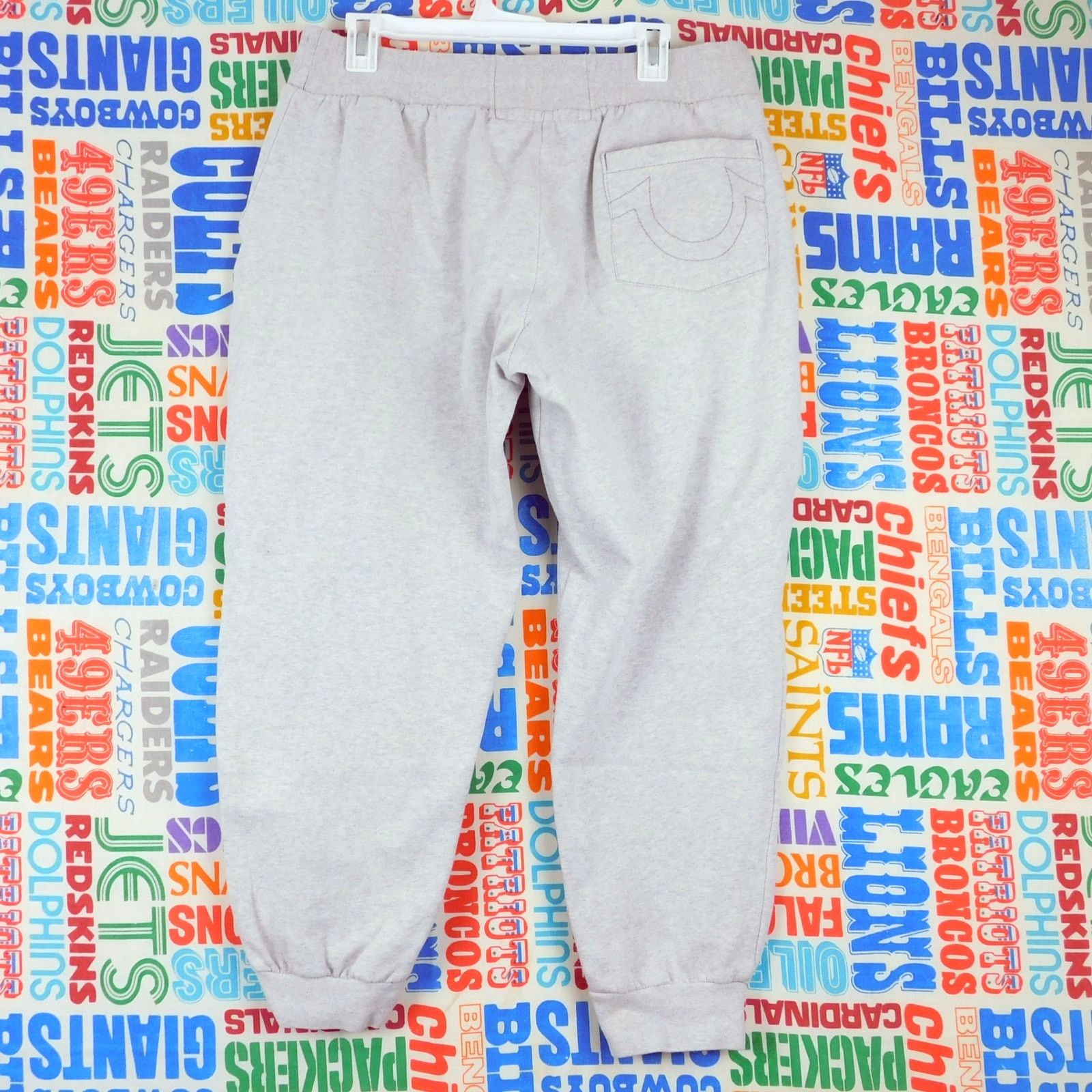 True Religion True Religion Sweatpants Size M Joggers Gray Drawstring Logo Size US 34 / EU 50 - 2 Thumbnail