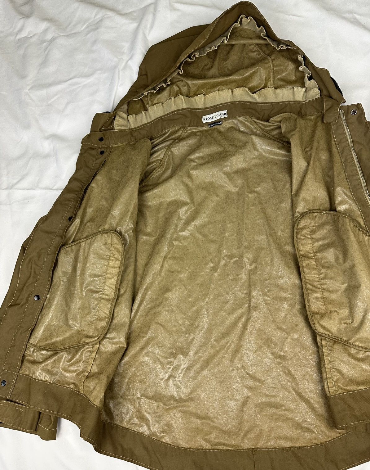 Stone Island RARE VINTAGE STONE ISLAND SPALMATURA JACKET L Massimo Osti Size US L / EU 52-54 / 3 - 9 Thumbnail