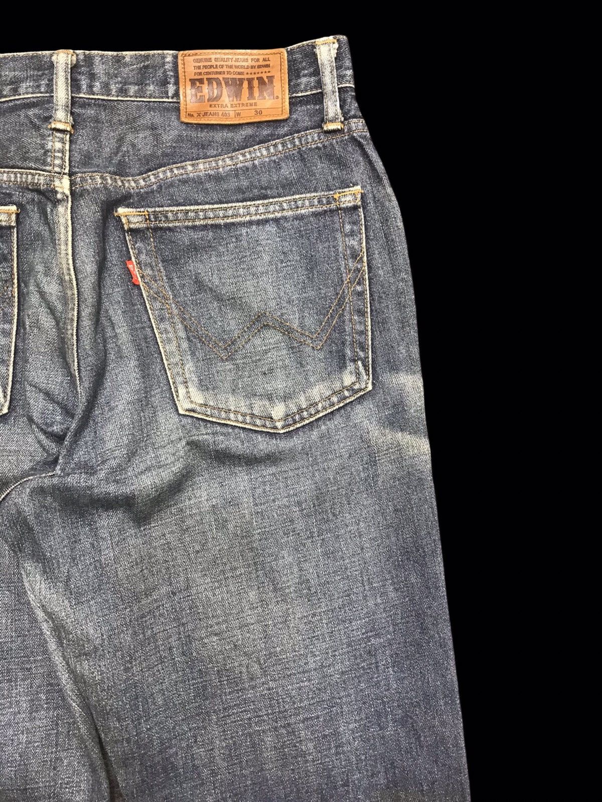 Edwin EDWIN "EXTRA EXTREME" Regular Straight Denim F252 Size US 31 - 10 Thumbnail