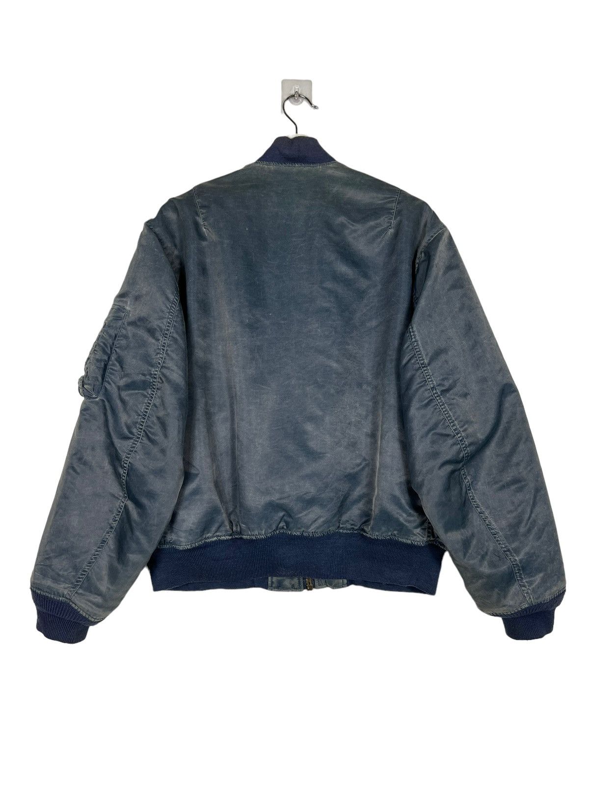 Japanese Brand 🔥 VINTAGE RIOT RIOT MA-1 BOMBER JACKET Size US L / EU 52-54 / 3 - 8 Thumbnail