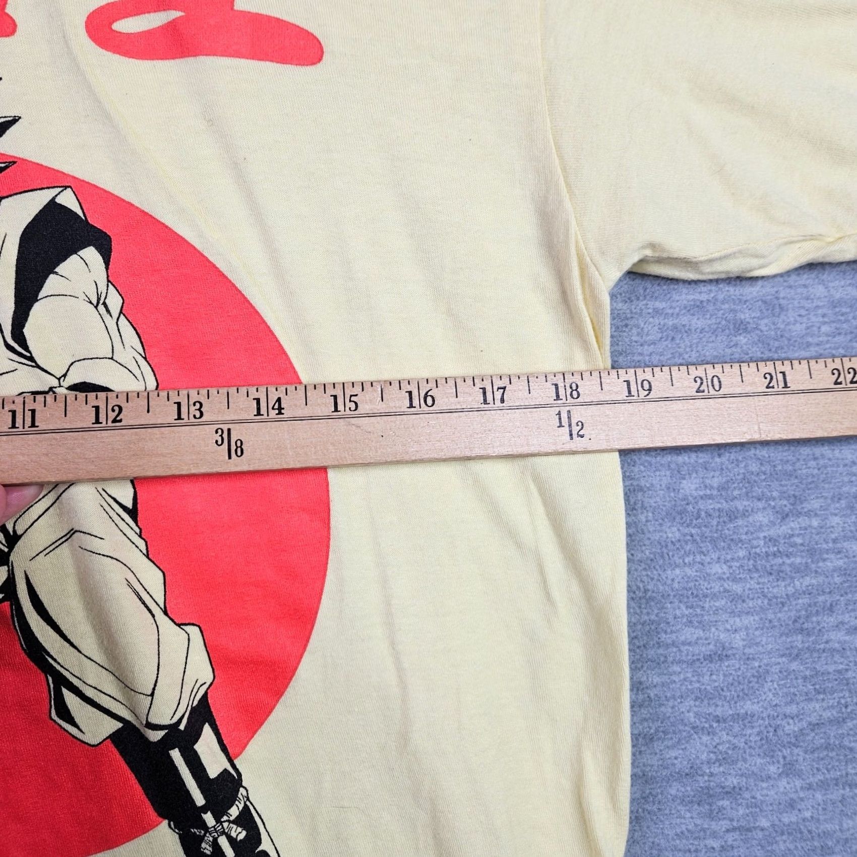 Logo 7 Dragon Ball T-Shirt Adult Red Circle Goku Over Logo Size M Unisex Size M / US 6-8 / IT 42-44 - 3 Thumbnail