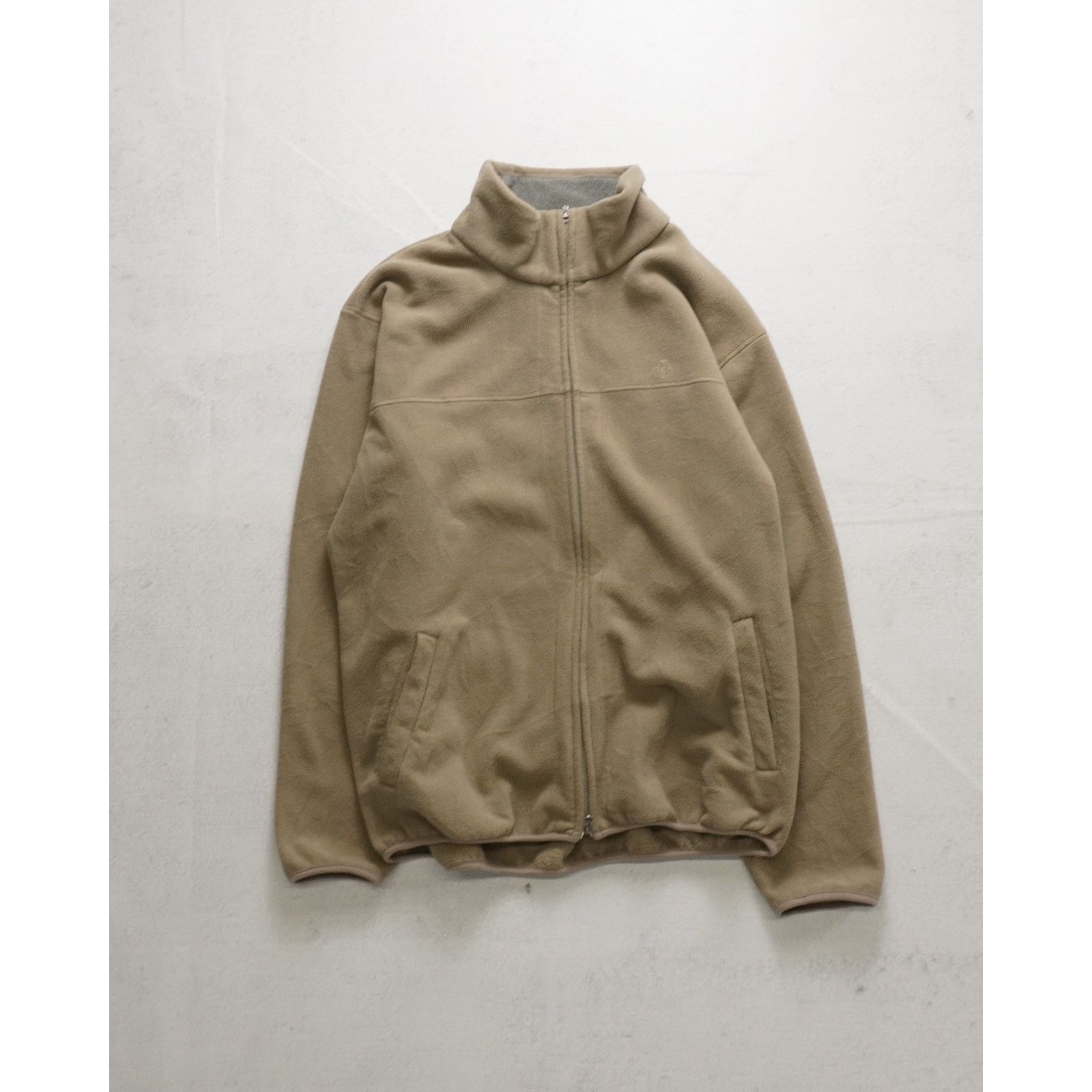 Nautica Vintage 90s Nautica Brown Fleece Sweatshirt - Men's XL Size US XL / EU 56 / 4 - 1 Thumbnail