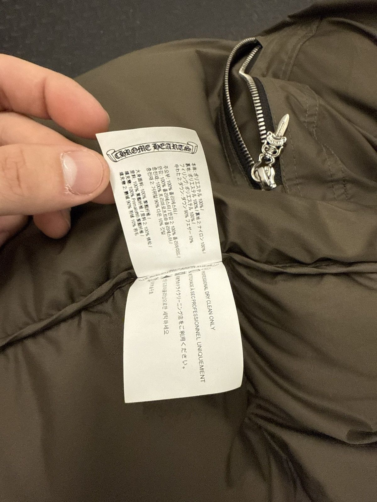 Chrome Hearts Chrome Hearts Monogram Puffer Jacket Olive Green XL Size US XL / EU 56 / 4 - 11 Thumbnail