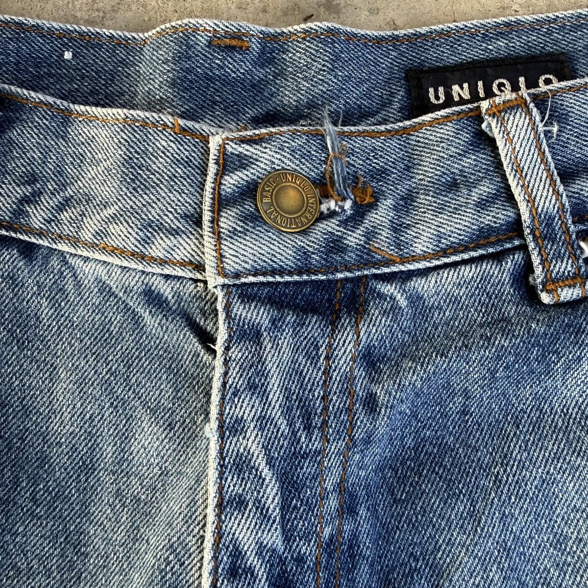Vintage W34 Vintage Uniqlo Faded Denim Jean Pants Size US 34 / EU 50 - 4 Thumbnail