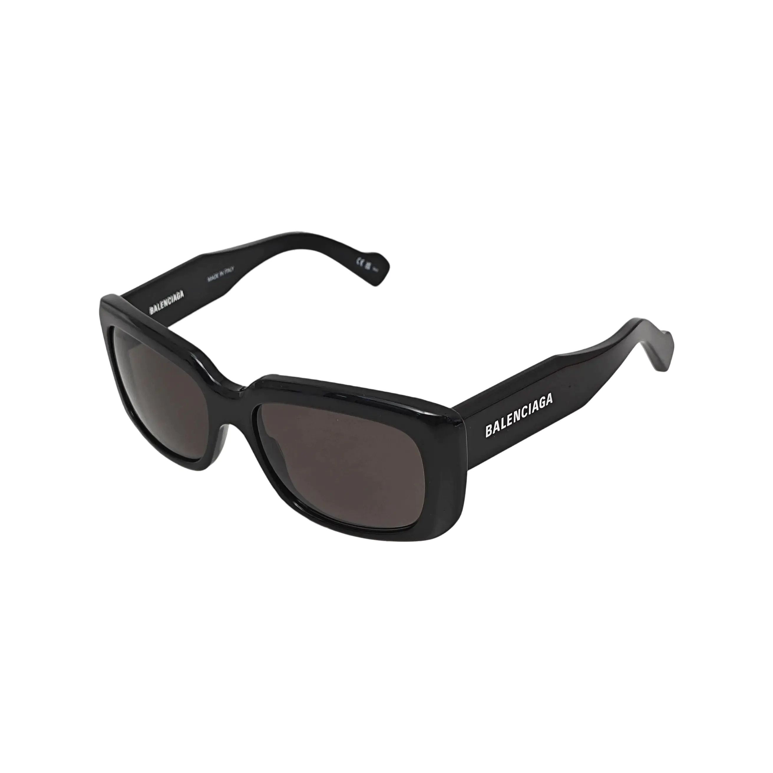 Balenciaga Balenciaga Black Square Sunglasses Size ONE SIZE - 1 Thumbnail