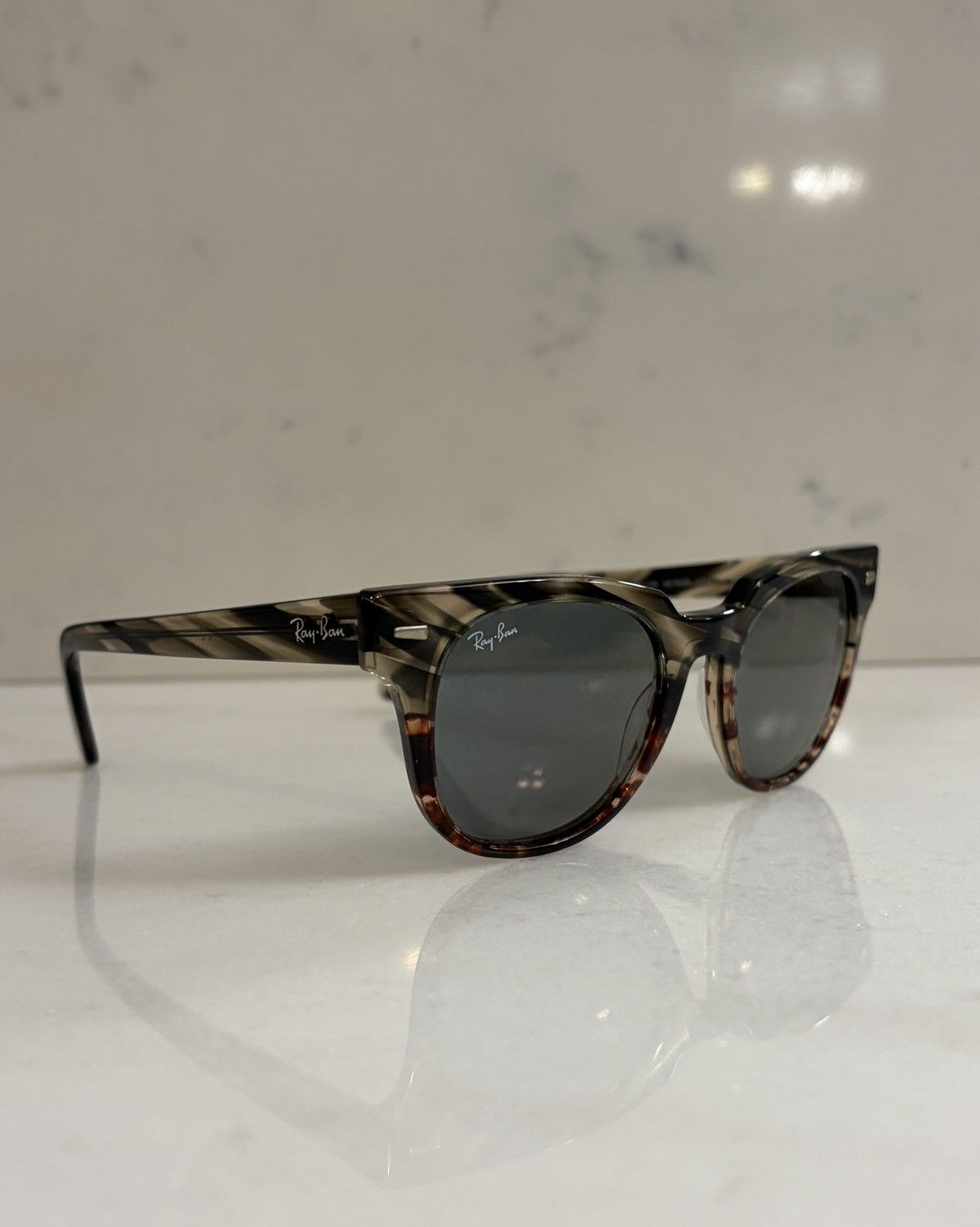 RayBan RayBan Meteor Classic Polarized Sunglasses RB2168 Size ONE SIZE - 2 Thumbnail