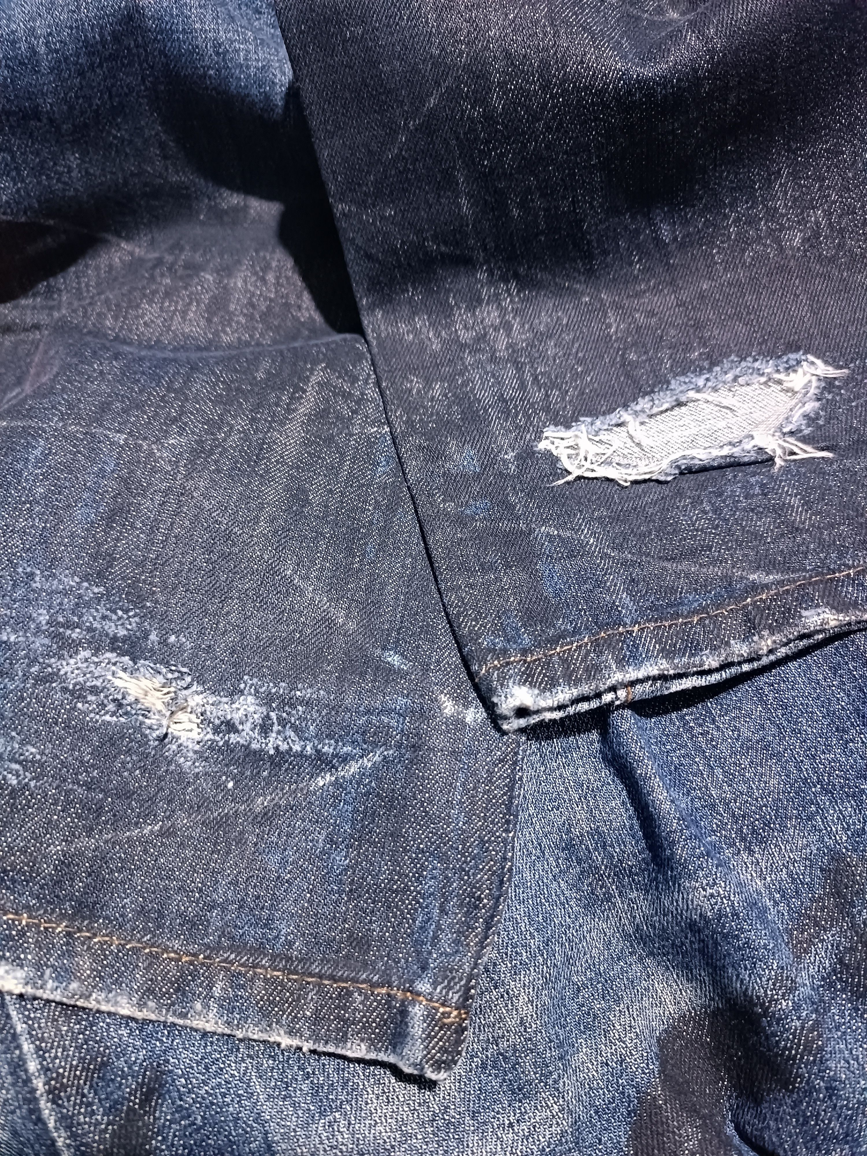 Prps PRPS Distressed Flare Denim Jeans Size US 28 / EU 44 - 4 Thumbnail