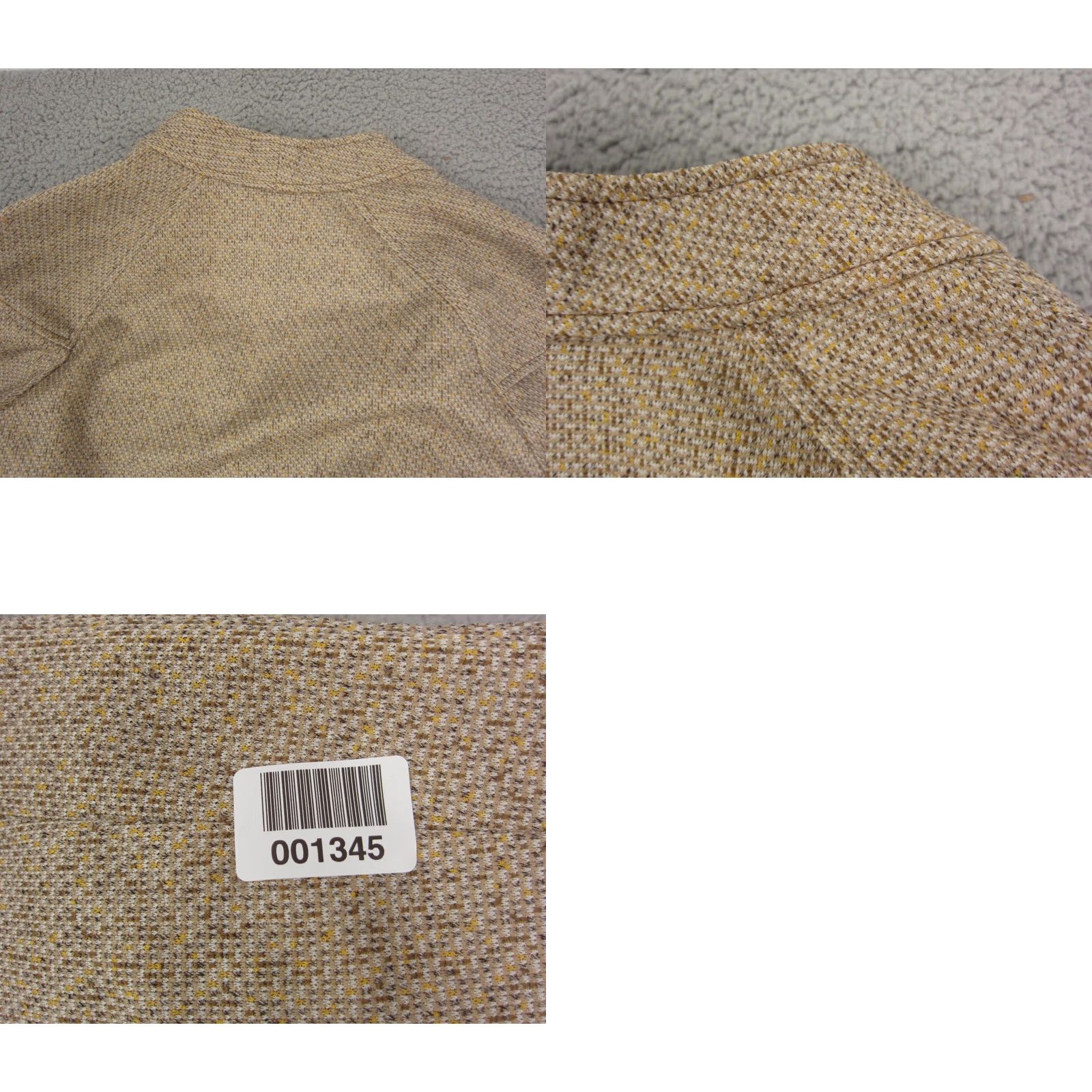 Vintage VINTAGE Country Miss Jacket Womens 10 Brown Belted Tweed 60s Long Sleeve Nylon Coat Trench Button Pockets Casual Made in USA Size L / US 10 / IT 46 - 10 Thumbnail
