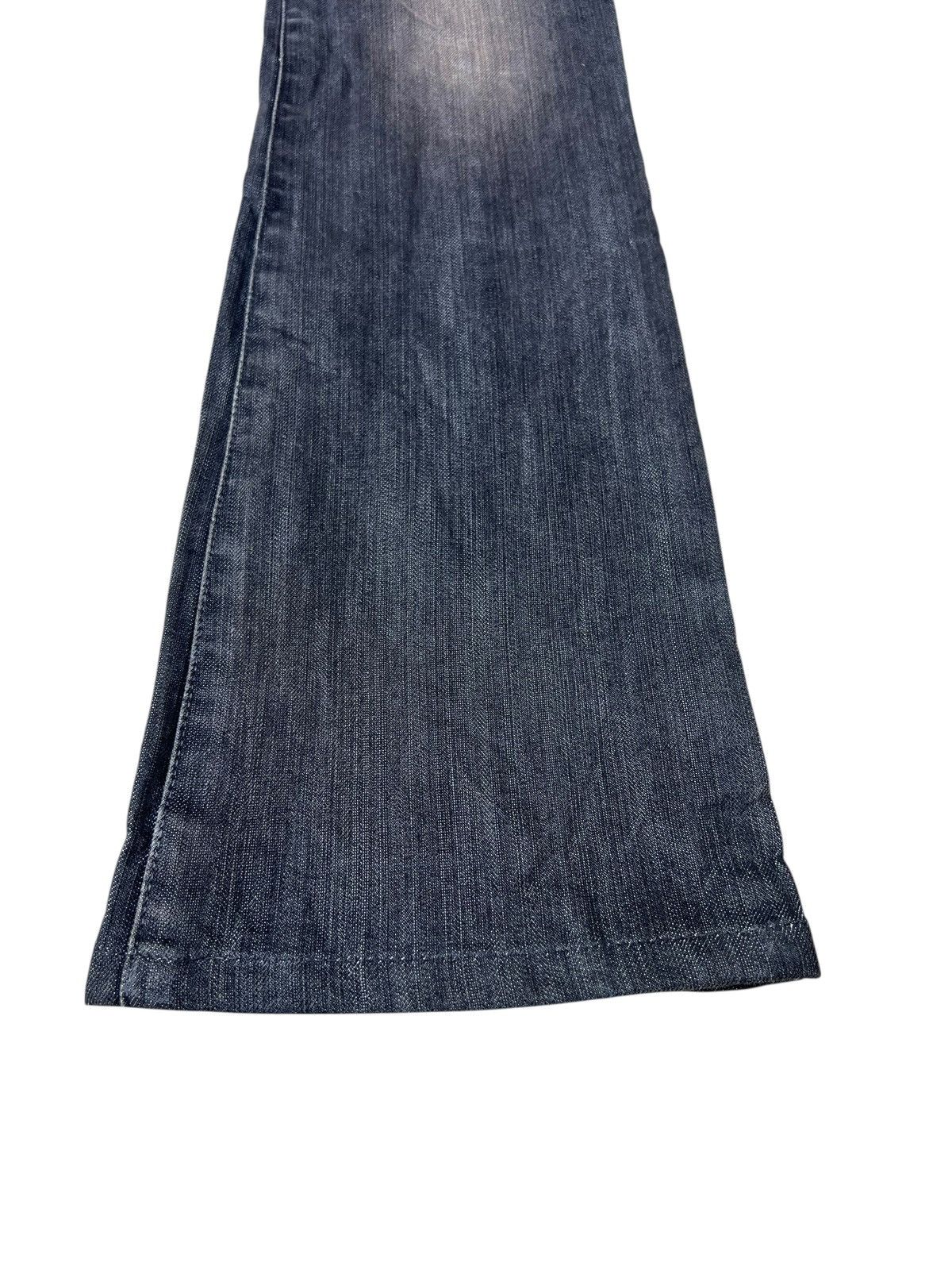 5351 POUR LES HOMMES 5351 Pour Les Hommes Black Denim Flare Jeans Size US 31 - 13 Thumbnail