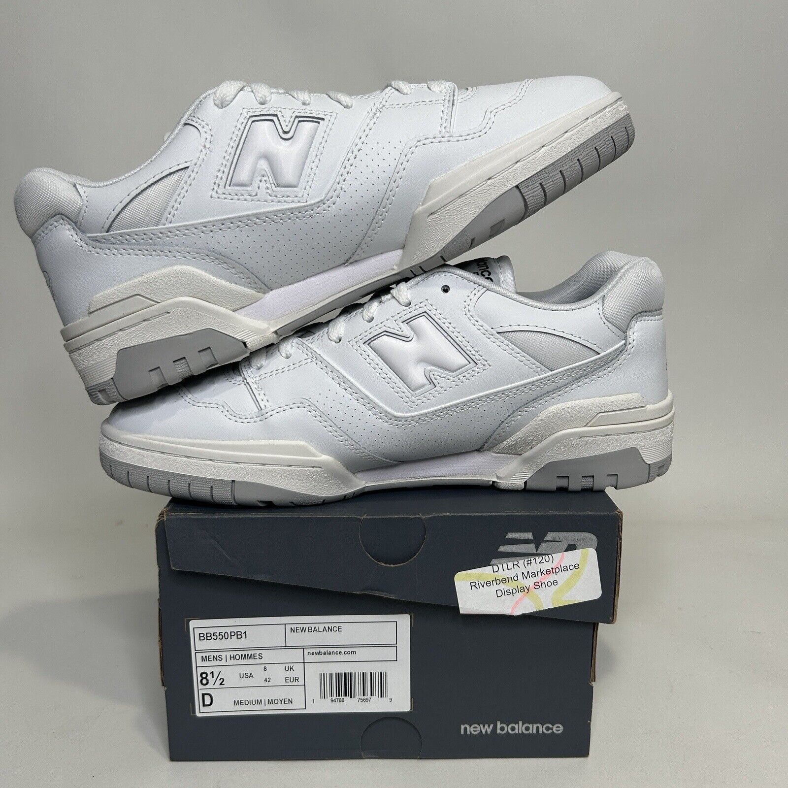 New Balance New Balance 550 “White Grey” 2024 Size US 8.5 / EU 41-42 - 3 Thumbnail