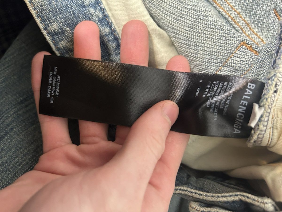 Balenciaga GRAIL HYBRID FLANNEL JEANS Size US 32 / EU 48 - 15 Thumbnail