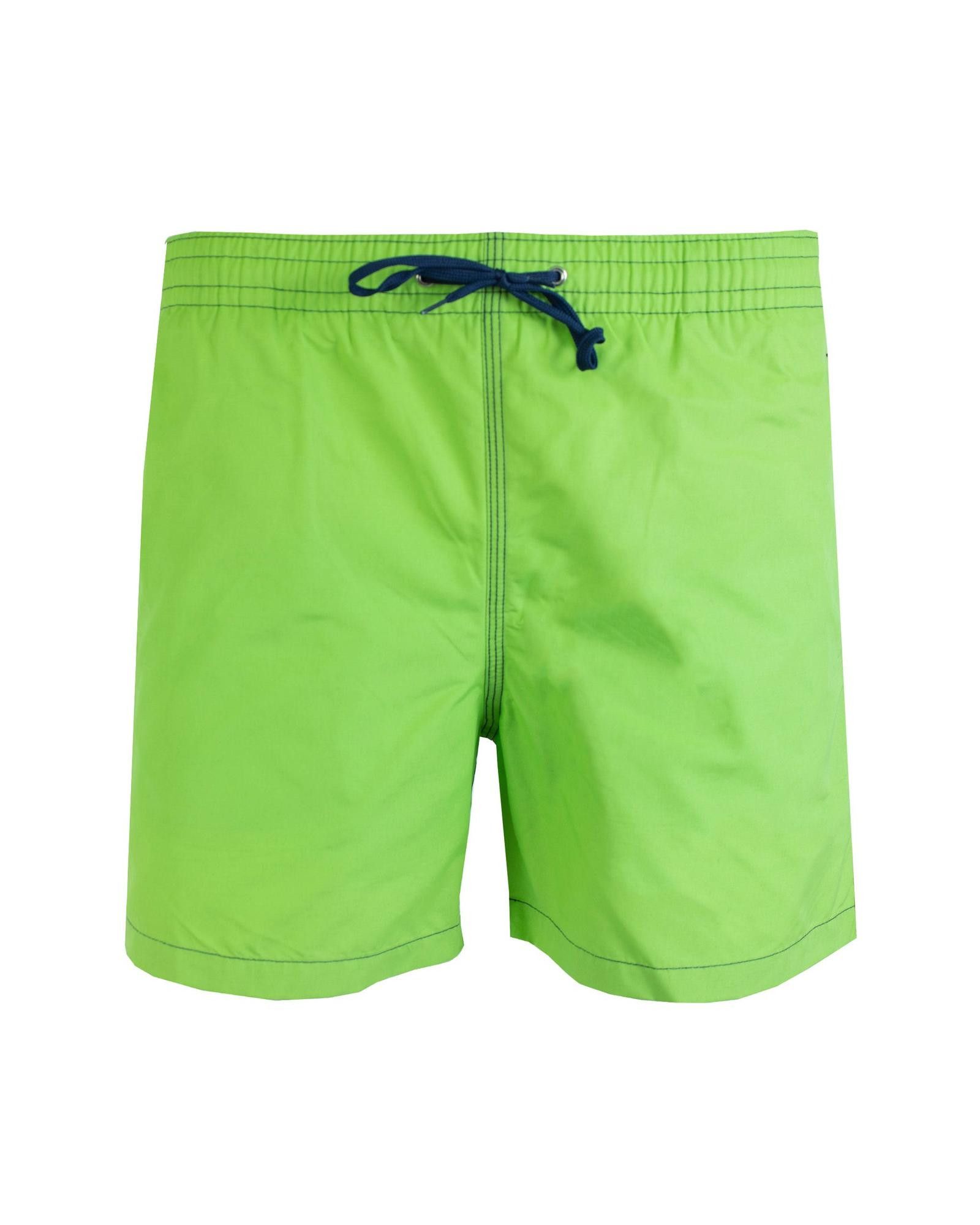 image of Malo Adjustable Strap Swim Shorts in Green, Men's (Size 38)