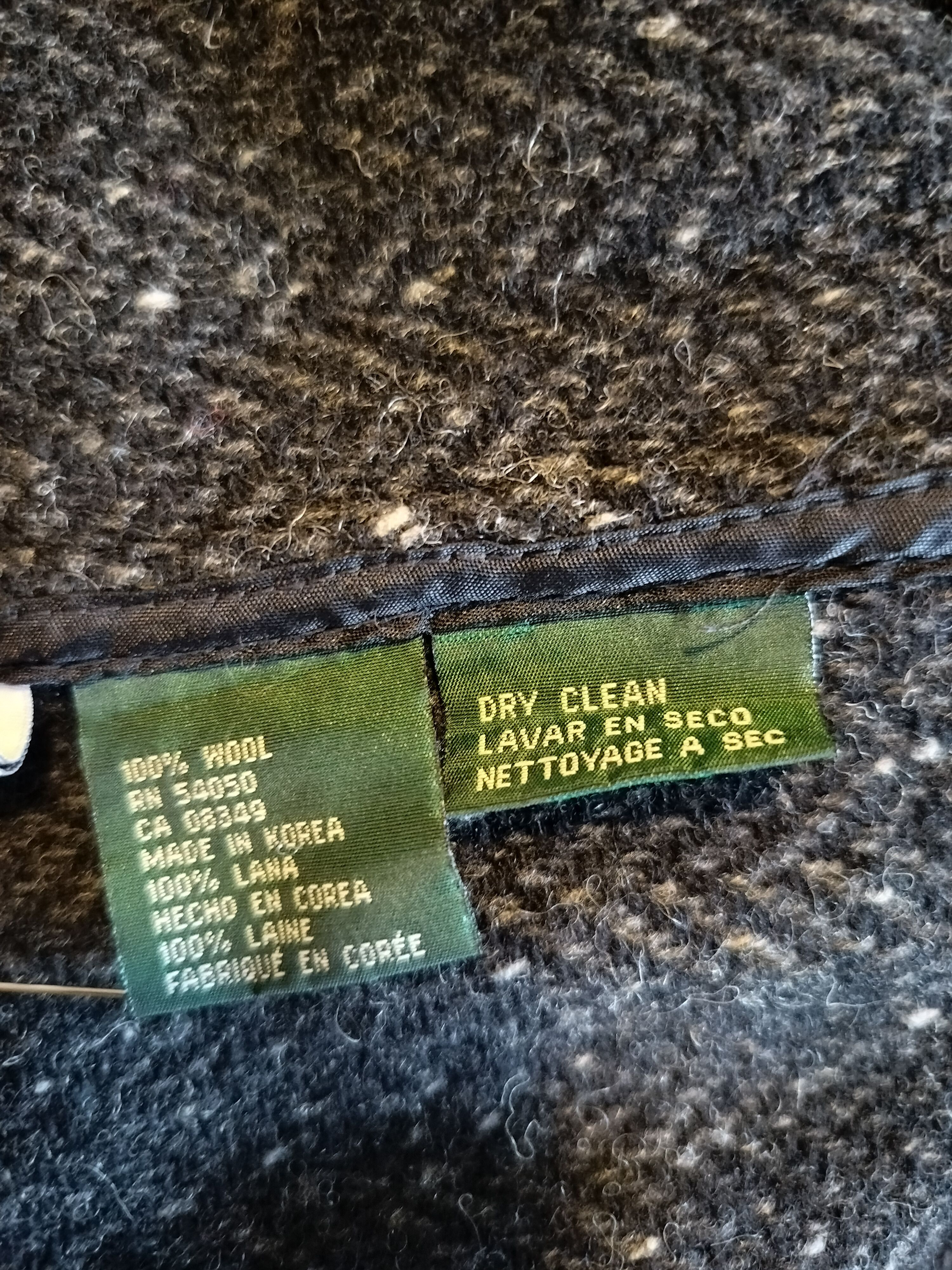 Lauren Ralph Lauren Lauren 100% New York Wool Women's Coat With A Hood Size L / US 10 / IT 46 - 7 Thumbnail