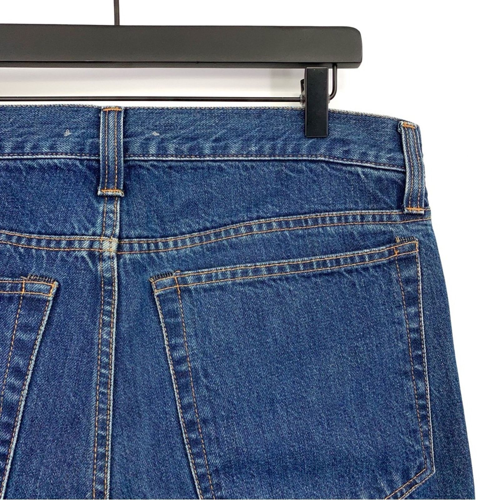 Helmut Lang HELMUT LANG Unisex Low Rise Slim Leg Jean Blue Denim 32M Size US 32 / EU 48 - 11 Thumbnail