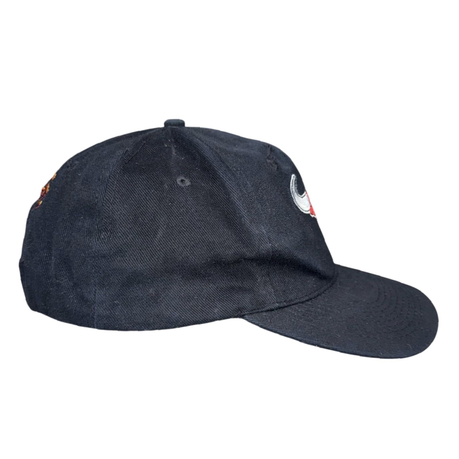 Vintage VINTAGE WWE The Rock Dwayne Johnson Do You Smell It Snapback Hat Cap RARE 90s Black One Size Mens Men Cap Hat Size ONE SIZE - 4 Thumbnail