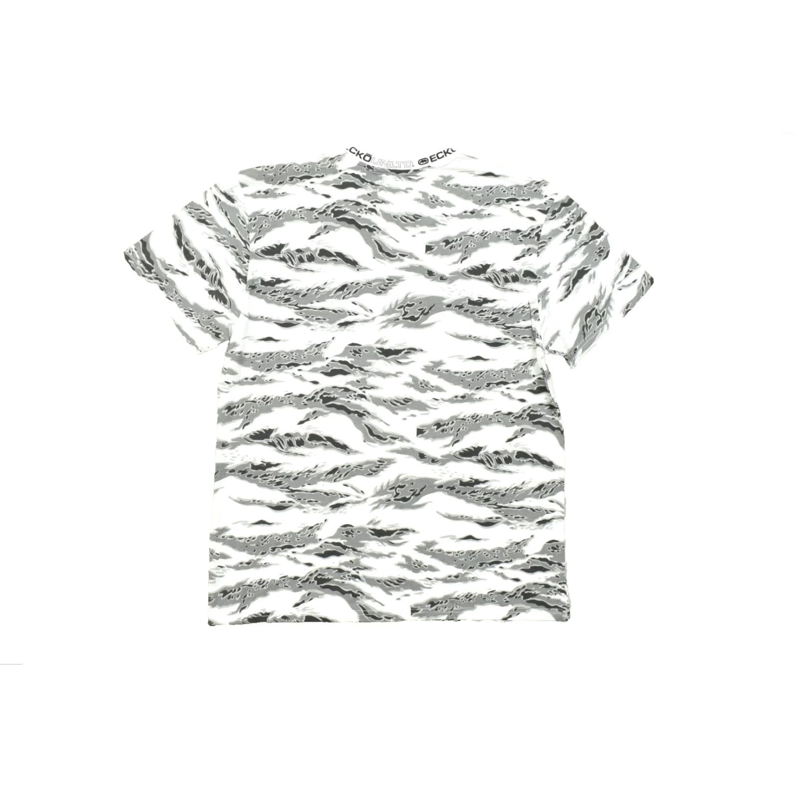 Ecko Unltd. Ecko Unltd Men's Large White Tiger Camo V-Neck T-Shirt NWT MSRP 8 Size US L / EU 52-54 / 3 - 2 Thumbnail