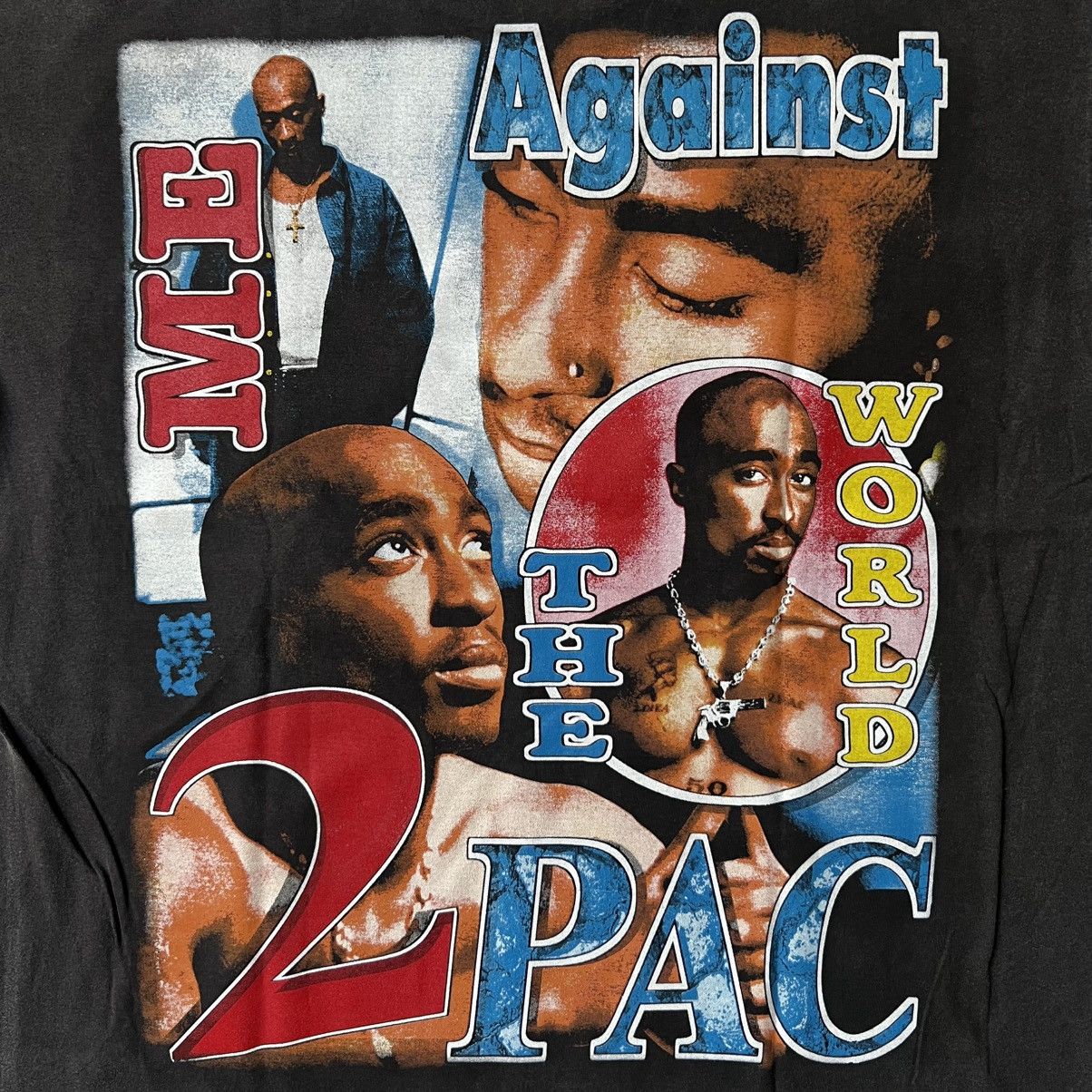 Rap Tees 🔥Tribute Pac🔥Dear Mama 2Pac Me Againts The World Tupac Size US XL / EU 56 / 4 - 4 Thumbnail