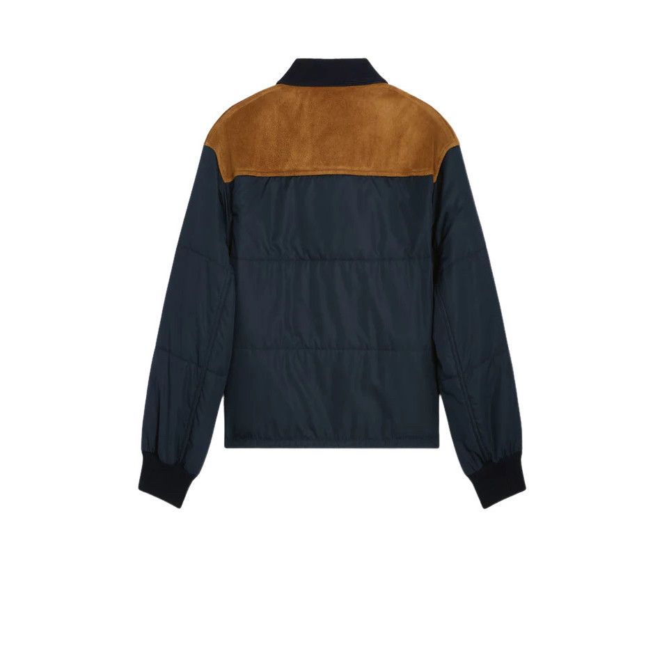 Celine CELINE $3150 Dark Navy Triomphe Nylon Jacket New & Authentic Size M / US 6-8 / IT 42-44 - 2 Thumbnail