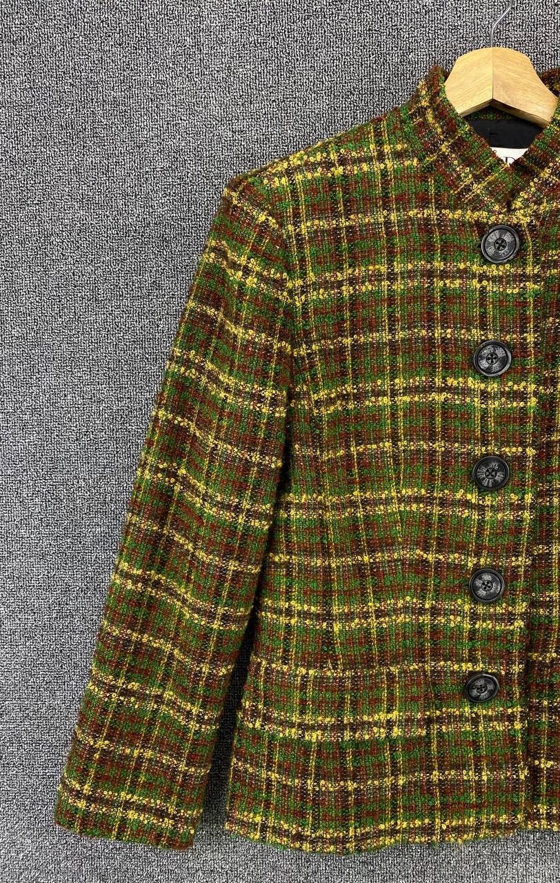 Christian Dior Monsieur Vintage Christian Dior Knitted Tweed Jacket Size L / US 10 / IT 46 - 3 Thumbnail