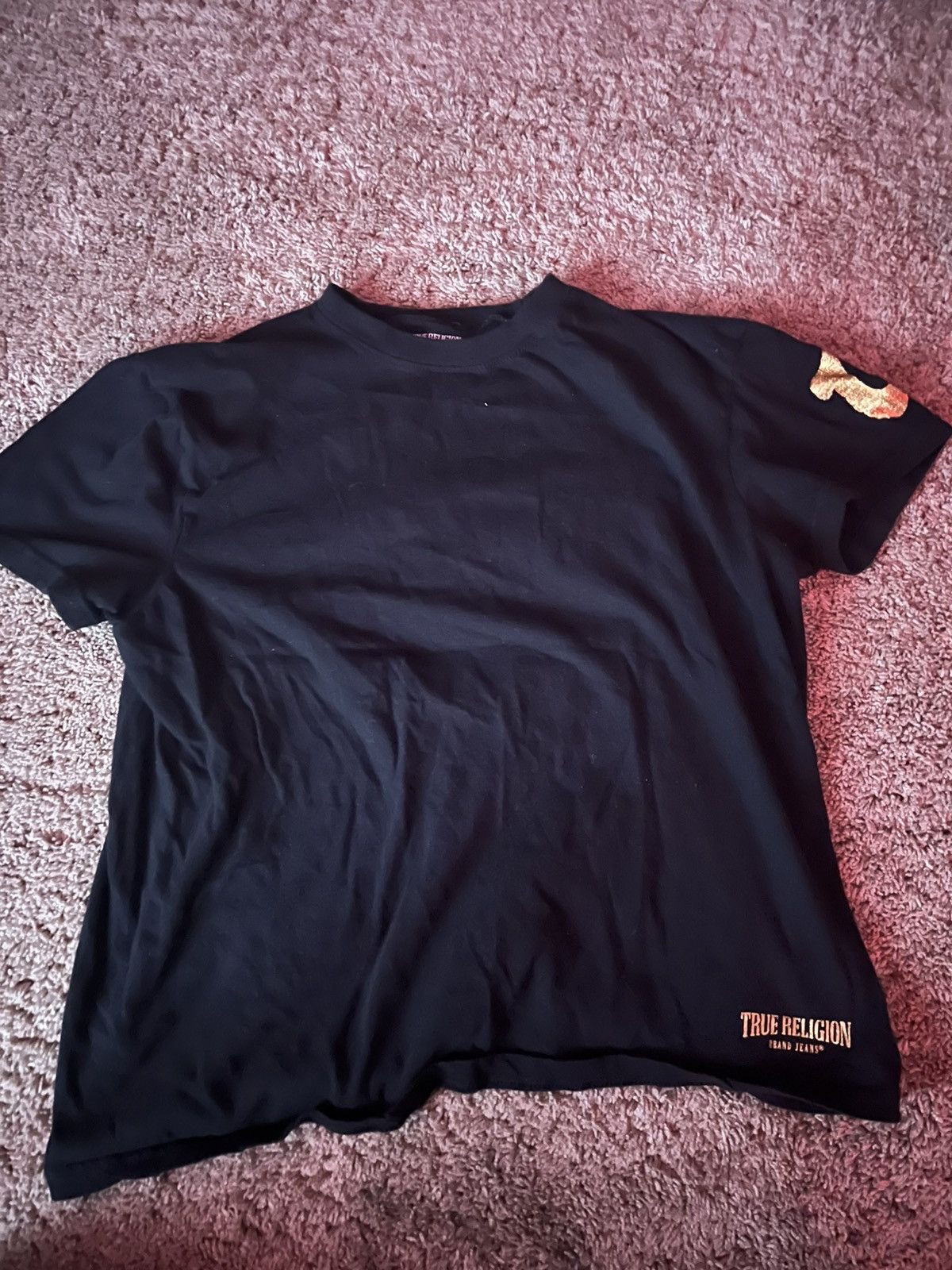 True Religion Black/Gold True religion T shirt Size US M / EU 48-50 / 2 - 1 Thumbnail