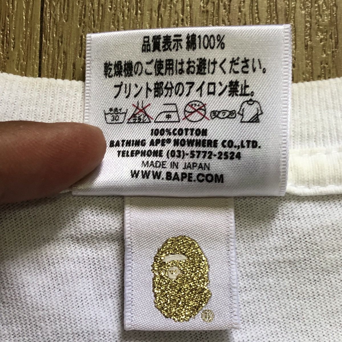 Bape BAPE Ape Face Tshirts Size US M / EU 48-50 / 2 - 9 Thumbnail