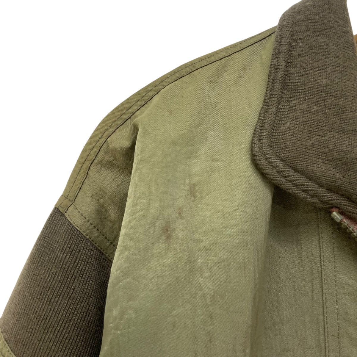Japanese Brand 🔥Vintage MHU Bomber Sunfaded Jacket Size US M / EU 48-50 / 2 - 3 Thumbnail