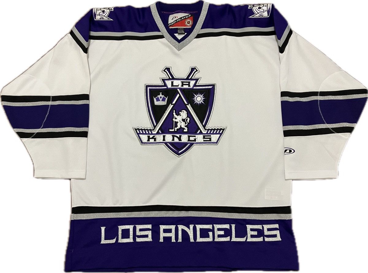 image of Los Angeles Kings Blank Pro Player Nhl Hockey Jersey Size Xl, Men's