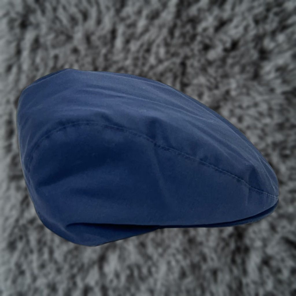 Vintage VINTAGE Newsboy Cap Blue Made in USA Union Tag Mens Medium Size ONE SIZE - 1 Thumbnail