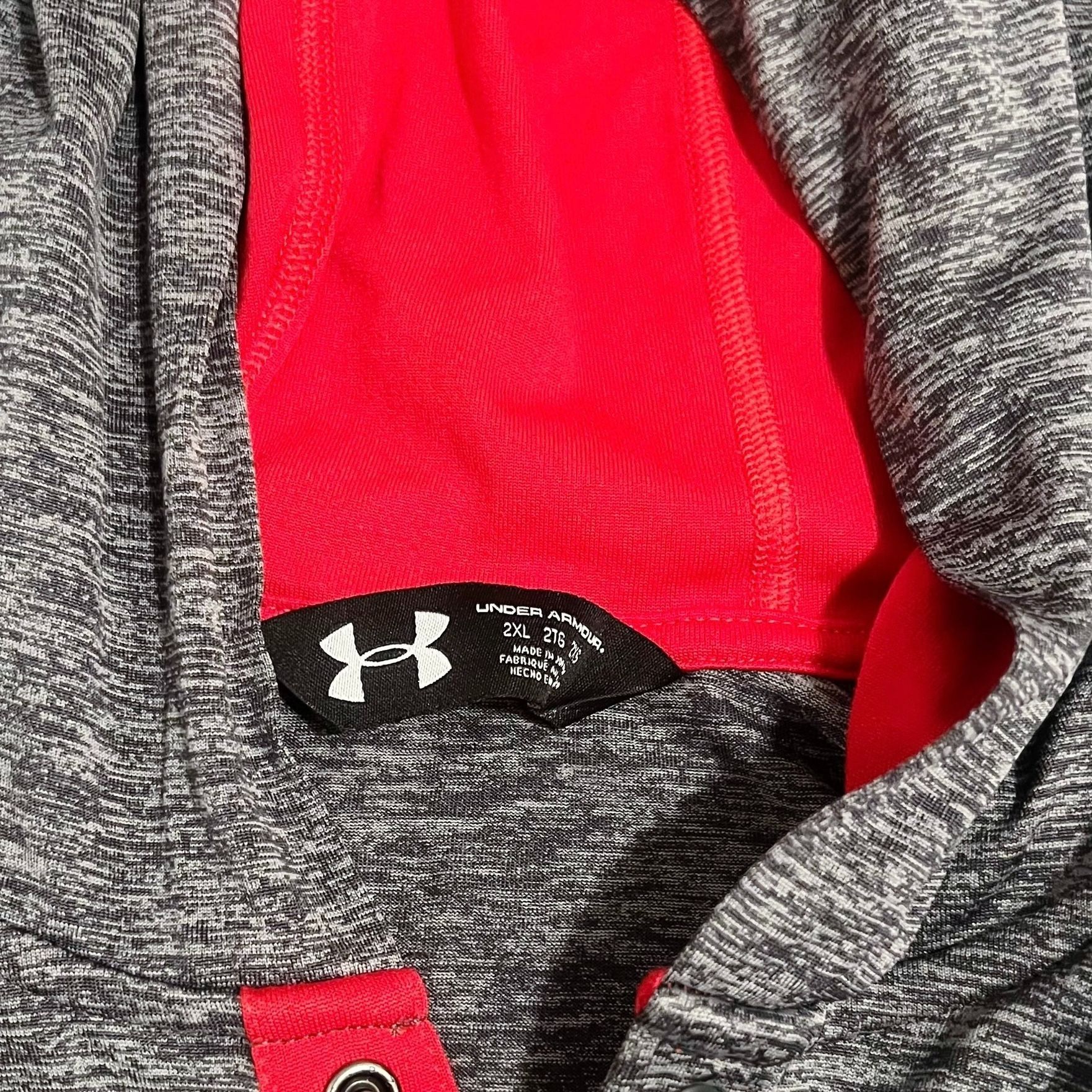 Under Armour Under Armour Pullover Mens Size 2XL Freedom Tech Hoodie Ligh Size US XXL / EU 58 / 5 - 5 Thumbnail
