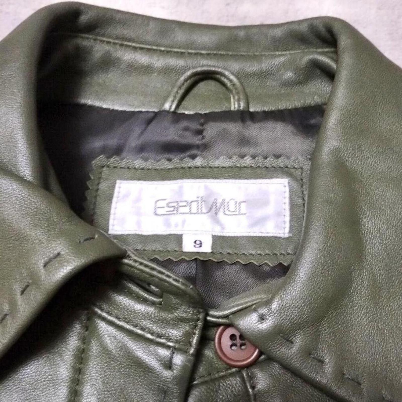 Other Vintage 2000s biker style slim fit lamb leather jacket Size XS / US 0-2 / IT 36-38 - 8 Thumbnail