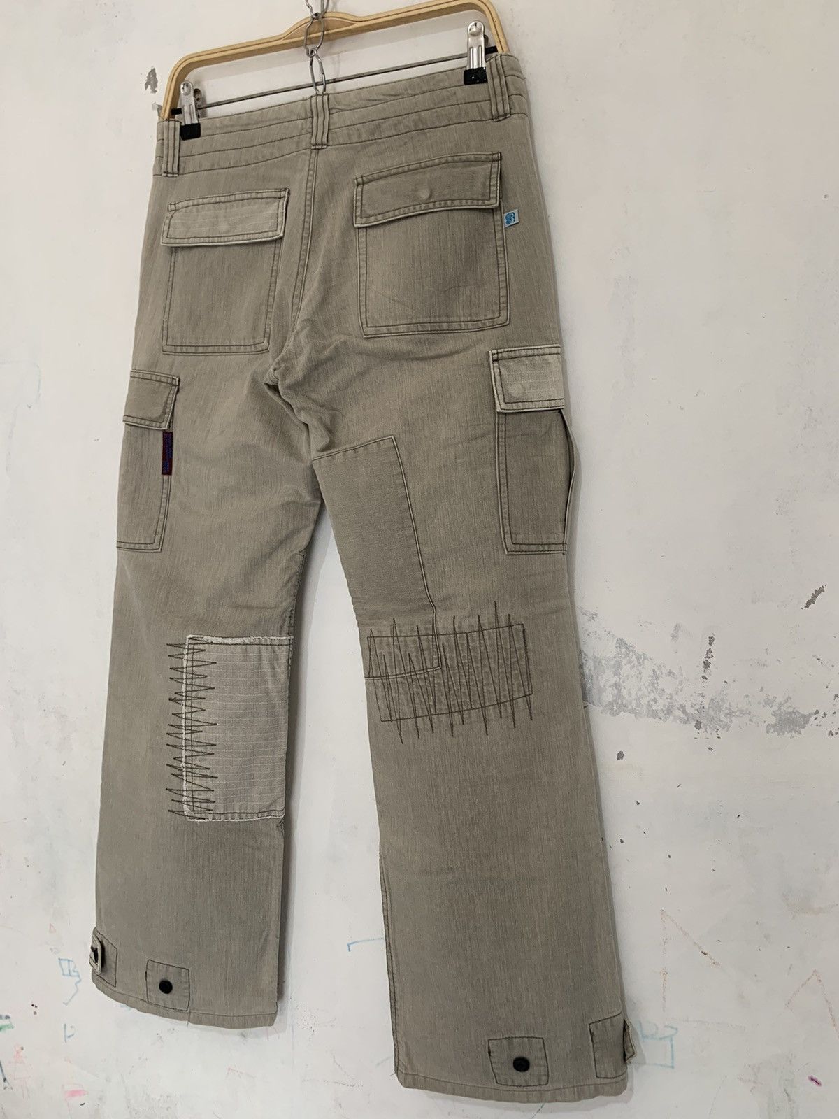 If Six Was Nine 291295 homme patchwork cargo pants Size US 31 - 4 Thumbnail