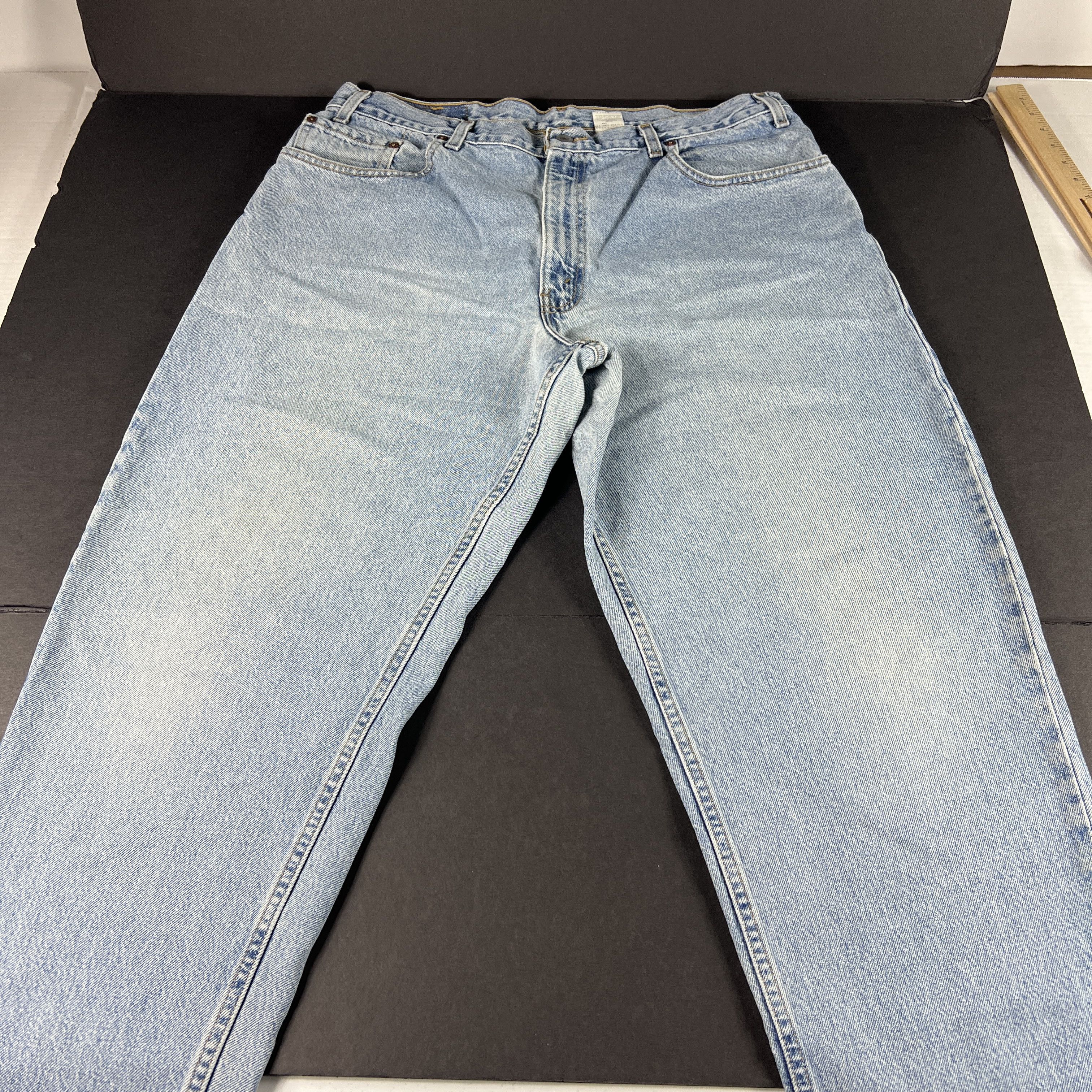 Levi's × Vintage Y2K Levi's Jeans 560 Loose Tapered Light Blue Faded Denim Size US 38 / EU 54 - 1 Thumbnail