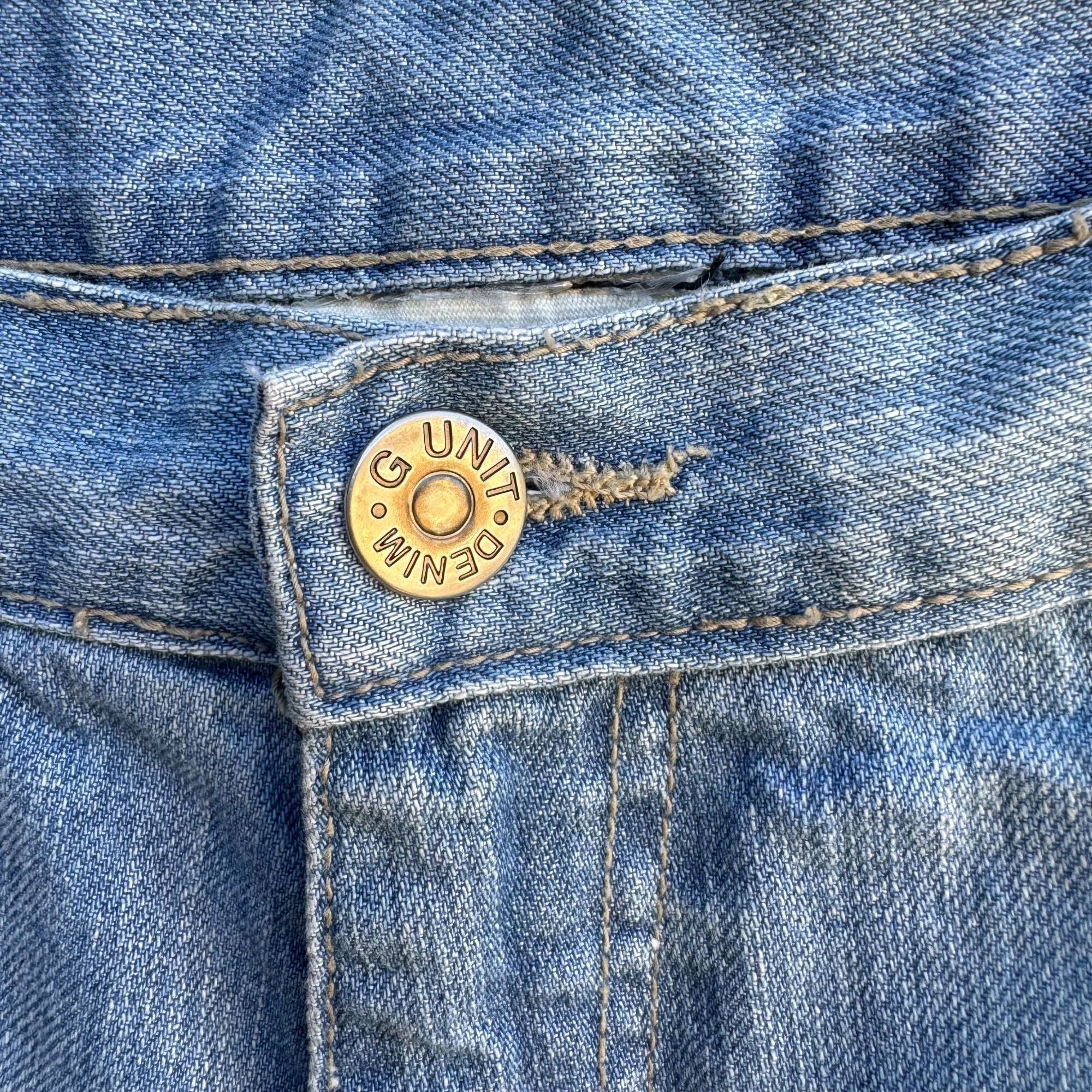 Other G Unit Heavy Weight Wear Vintage Mens Streetwear Hip Hop Blu Size US 44 / EU 60 - 5 Thumbnail