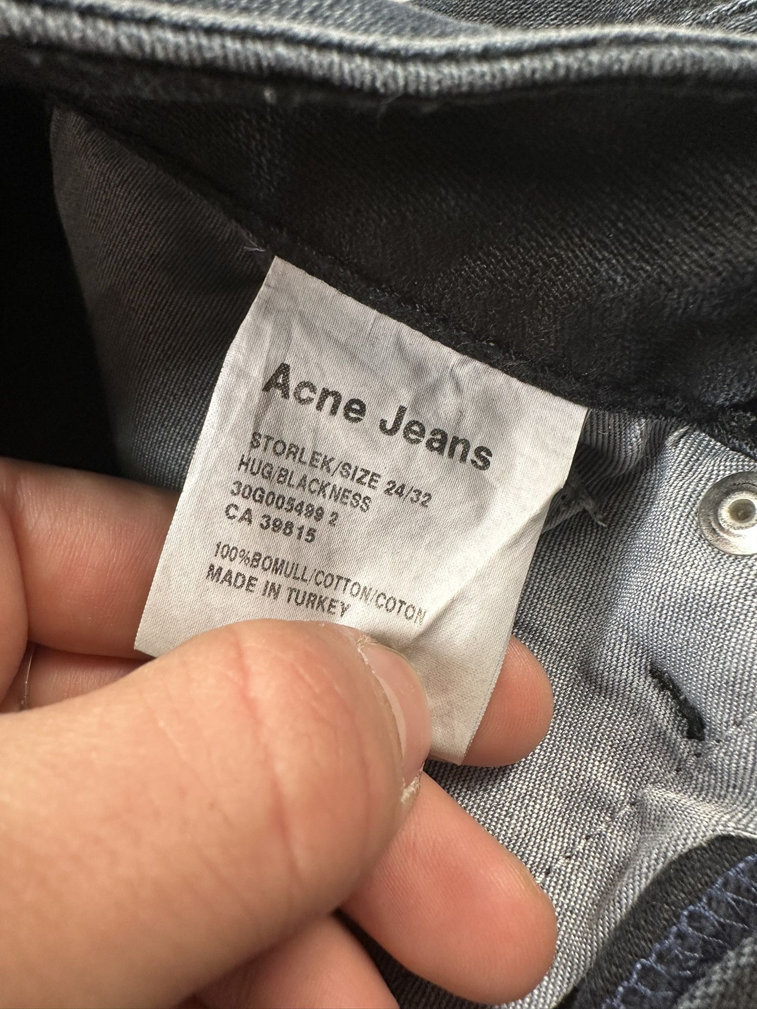 Acne Studios Vintage Acne Studios Slim Skinny Pants Size 24" / US 00 / IT 34 - 9 Thumbnail