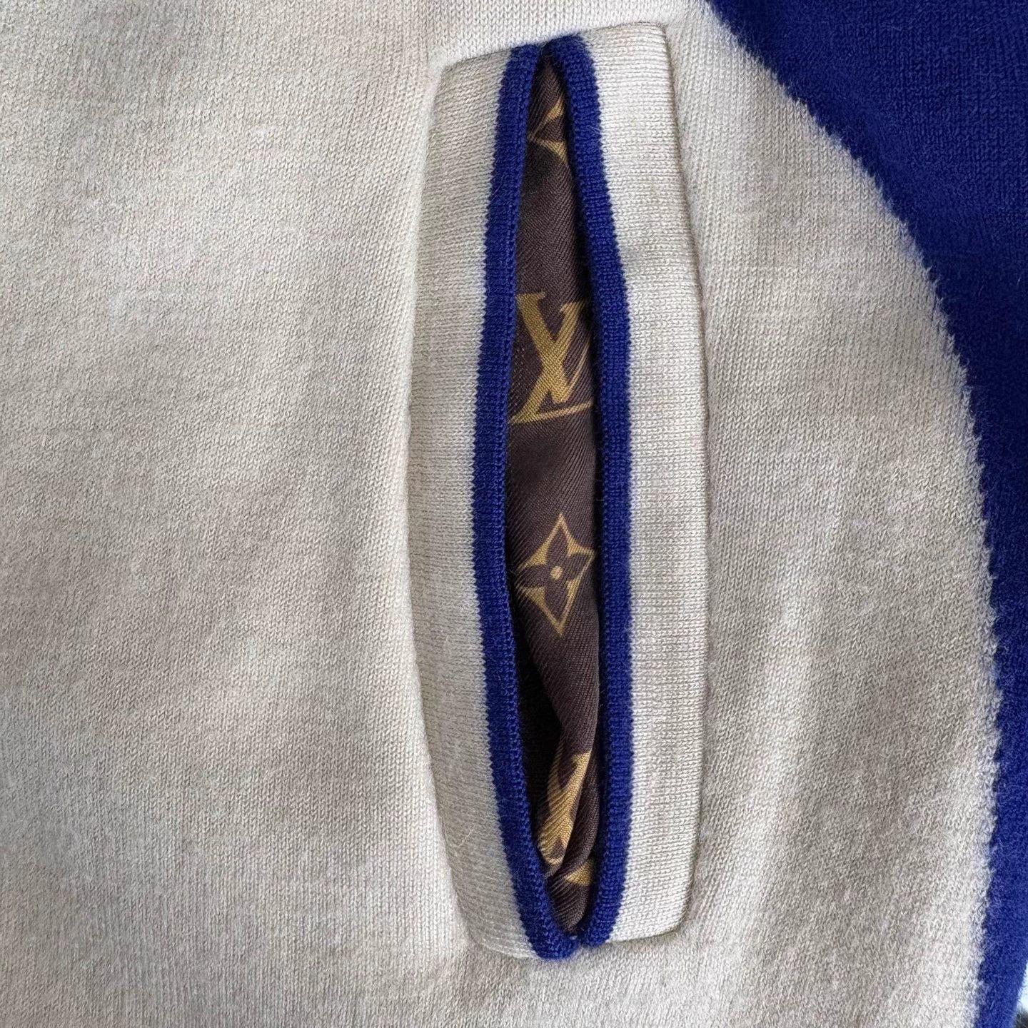Louis Vuitton Louis Vuitton White/Brown Colorblock Trackpants M Size US 32 / EU 48 - 6 Thumbnail