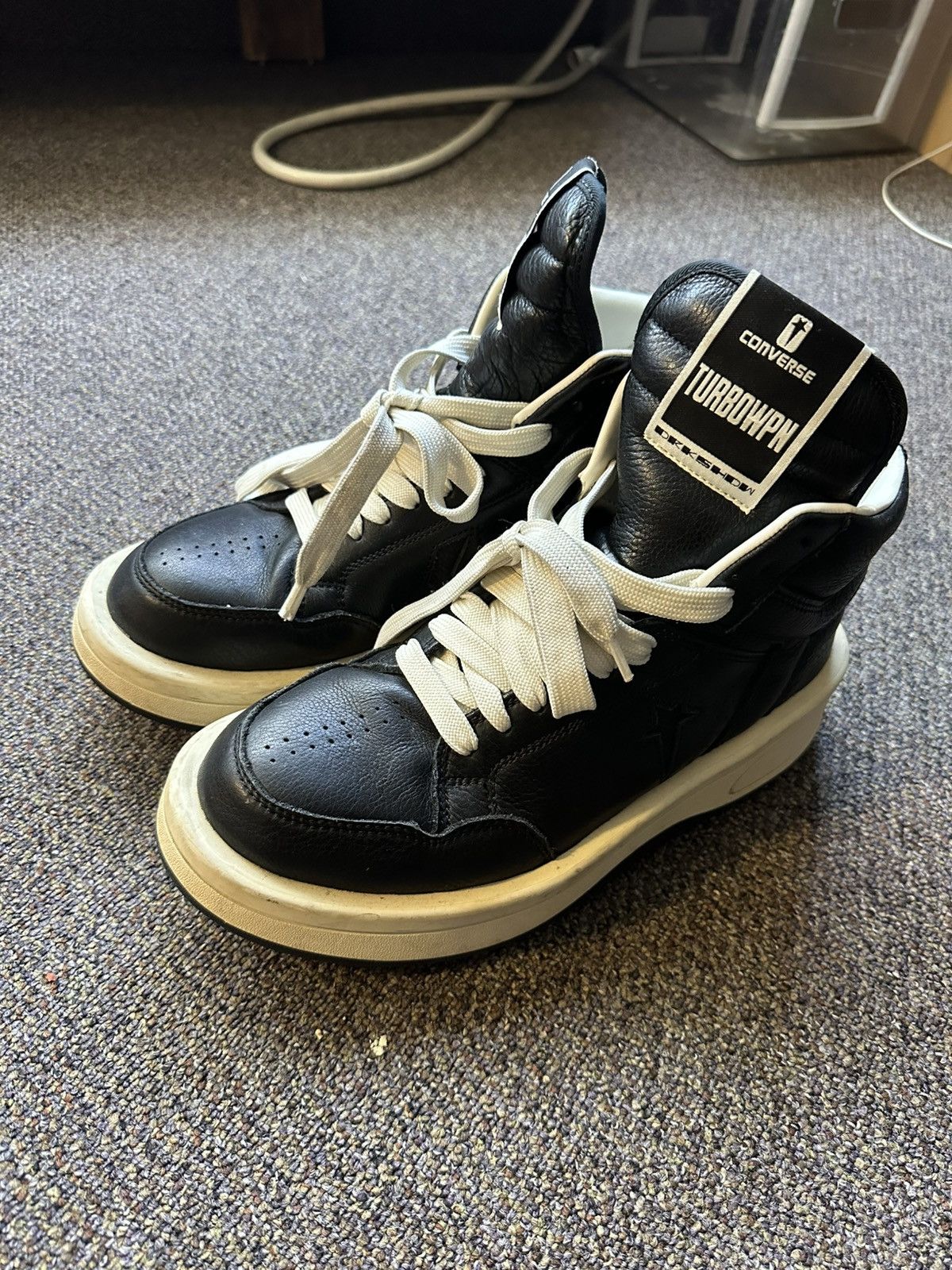 Converse × Rick Owens × Rick Owens Drkshdw Rick Owen’s turbowpn Size US 8 / EU 41 - 6 Thumbnail