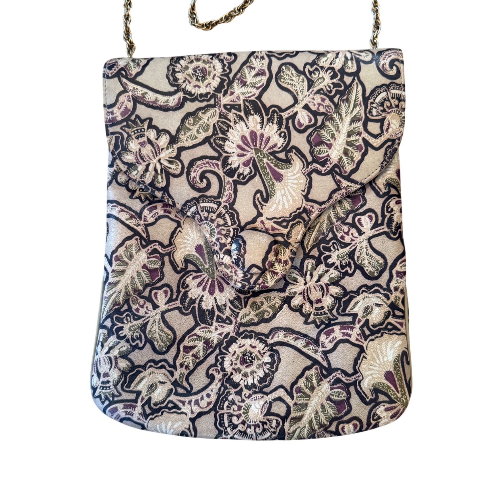 Vintage Vintage Varon Botanical Earthy Tones Bloomcore Chain Strap S Size ONE SIZE - 2 Thumbnail