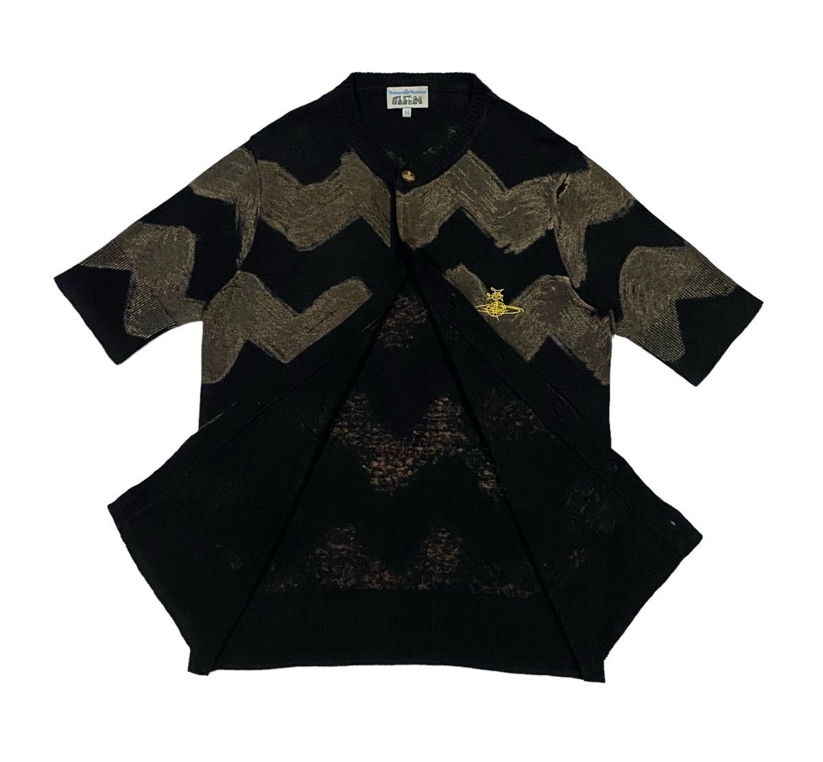 Vivienne Westwood Vivienne Westwood Cardigan Knit Button Ups Short Sleeve Size US S / EU 44-46 / 1 - 22 Thumbnail