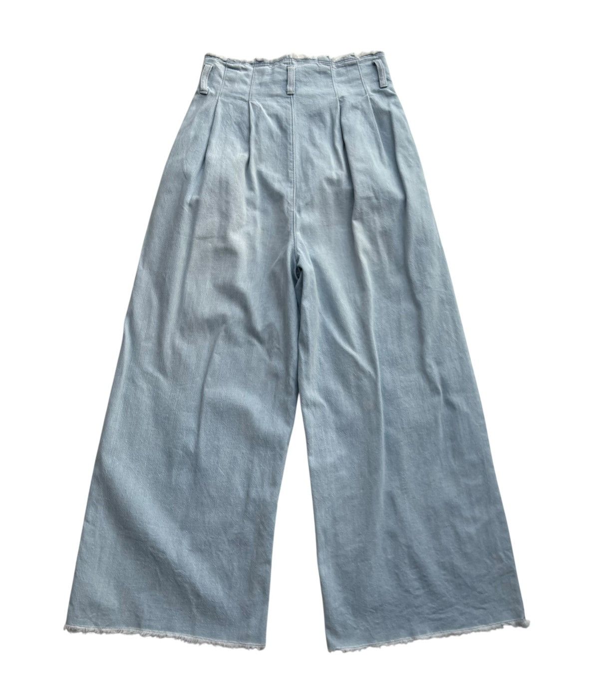 LOWRYS FARM Lowrys Farm Women Wide Leg Flared Denim Pants Size 26" / US 2 / IT 38 - 7 Thumbnail