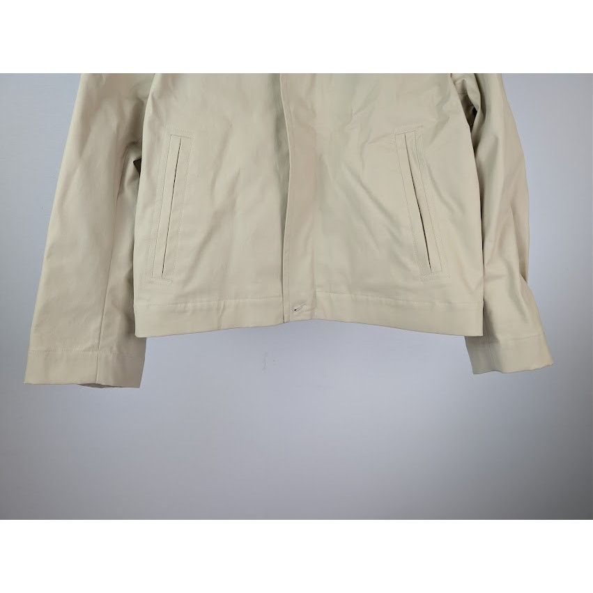 Bottega Veneta o1rshd1 Blouson Coated Cotton Stretch Jacket in Ecru Size US L / EU 52-54 / 3 - 4 Thumbnail