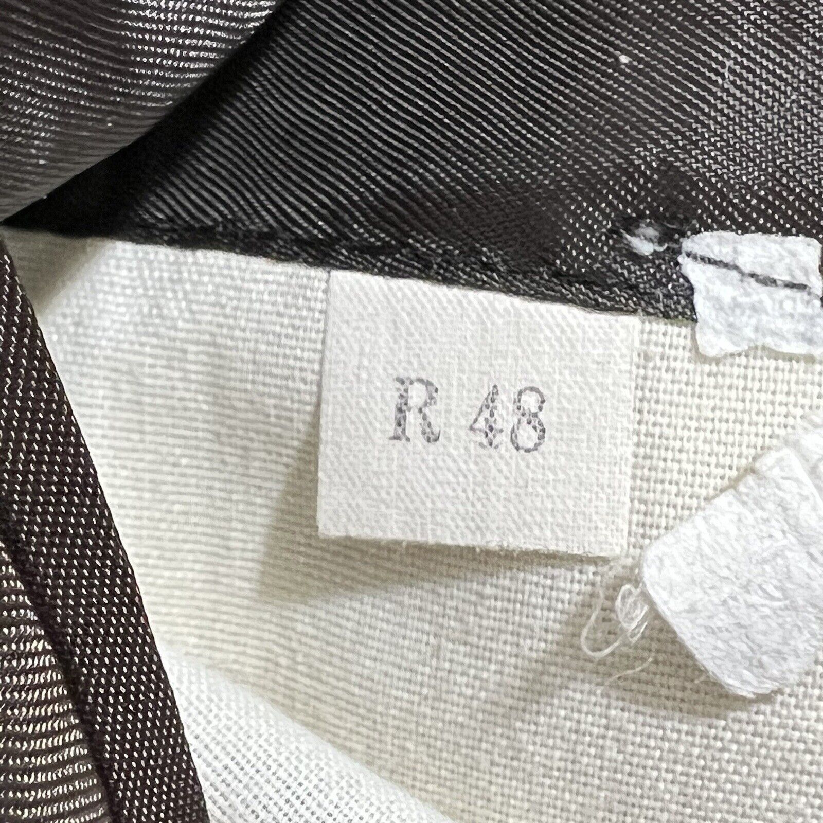 Joseph & Feiss Joseph & Feiss 50R Wool Suit Jacket Brown Beige Sport Coat Size 50R - 7 Thumbnail
