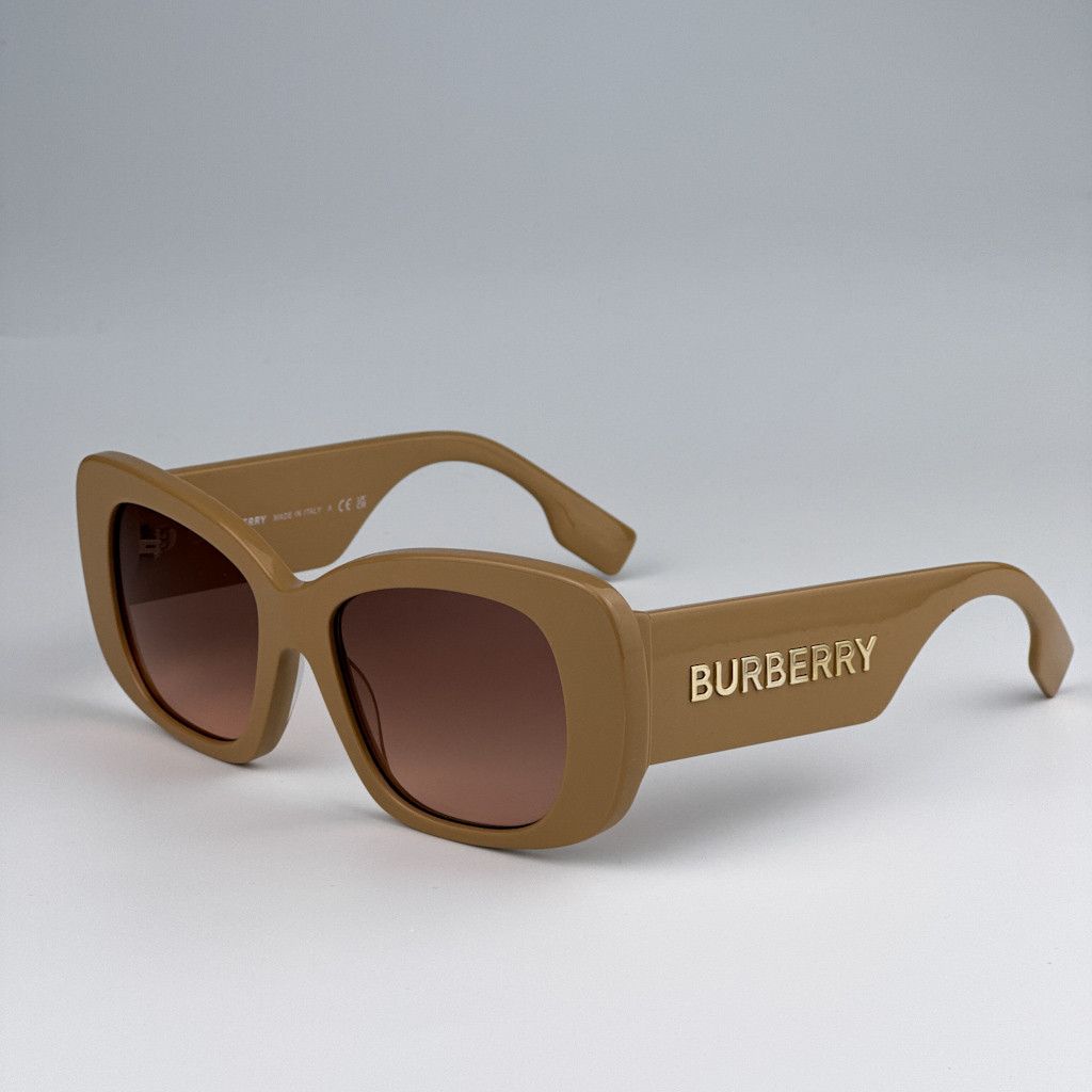Burberry NEW Burberry BE4410 399013 Beige Pink Brown Women Sunglasses Size ONE SIZE - 7 Thumbnail